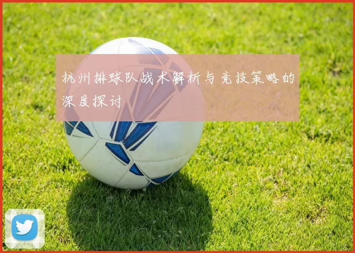 杭州排球队战术解析与竞技策略的深度探讨