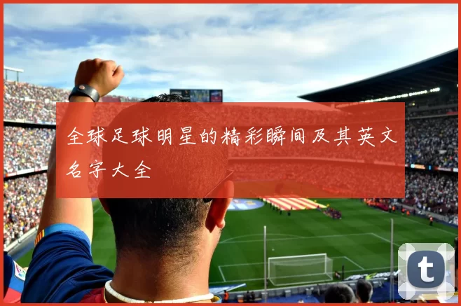 全球足球明星的精彩瞬间及其英文名字大全